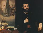 Edouard Manet Portrait of Zacharie Astruc oil on canvas